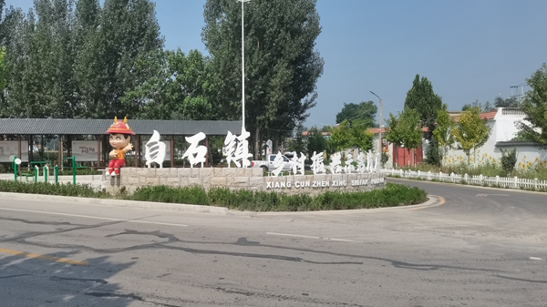 汶上縣白石鎮(zhèn)秀美曇山鄉(xiāng)村振興示范區(qū)文化景觀設計實景圖